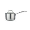 Tri-Ply MasterChef Stainless Steel Saucepan – 2 Qt with Lid