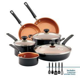 Farberware Nonstick Cookware Essentials: The 14-Piece Set Every Home Cook Needs!