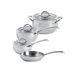 Oster Derrick Stainless Steel Cookware Set – 7 Pieces of Culinary Perfection