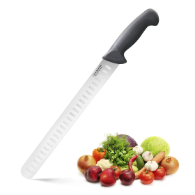 Cook N Home 11-Inch Slicing Knife – Precision Granton Edge for Effortless Carving