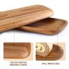 Hecef Acacia Charcuterie Board and Serving Platter 3 Piece Set,