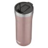 Contigo Streeterville Pink 32 oz Stainless Steel Tumbler with Splash-Proof Lid & Straw