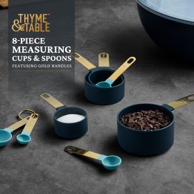 Thyme & Table 8-Piece Chef’s Measuring Cup & Spoon Set