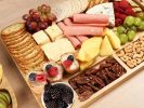 Hecef 13-Piece Charcuterie Board & Knife Set–Bamboo Serving Tray