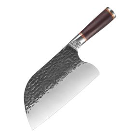 Forged Hammer Pattern Stainless Steel Cutting Knives (Option: Chopper Knife)