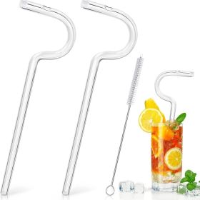 Glass Drinking Straws (Option: Transparent)