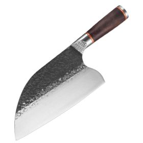 Forged Hammer Pattern Stainless Steel Cutting Knives (Option: Slicing Knife)