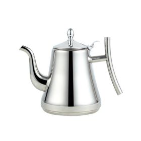 Pour Over Coffee Kettle Premium Stainless Steel Gooseneck Tea Kettle (Color: silver)