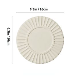 Eco Friendly Silicone Heat Insulation Pad & Table Mat (Color: Beige)