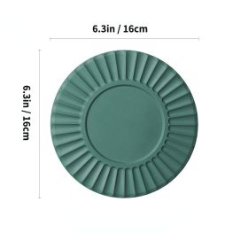 Eco Friendly Silicone Heat Insulation Pad & Table Mat (Color: Green)