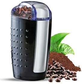 5 Core Precision Coffee Grinder: One-Touch Power for Beans & Spices with Automatic 150W Performance & 12-Cup Capacity (SKU: CG 01 BL)